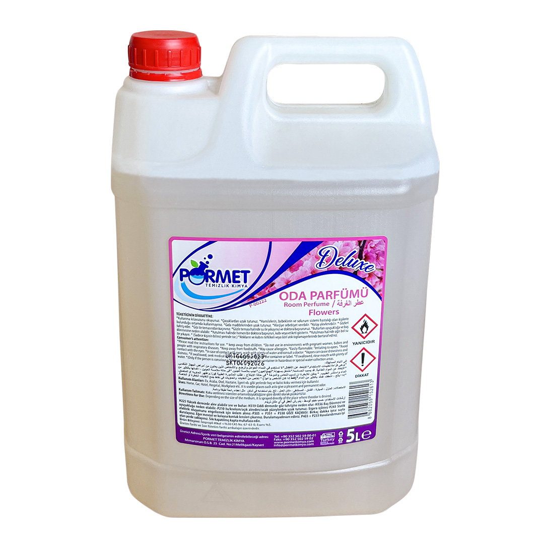 Deluxe Oda Parfümü Flower 5L